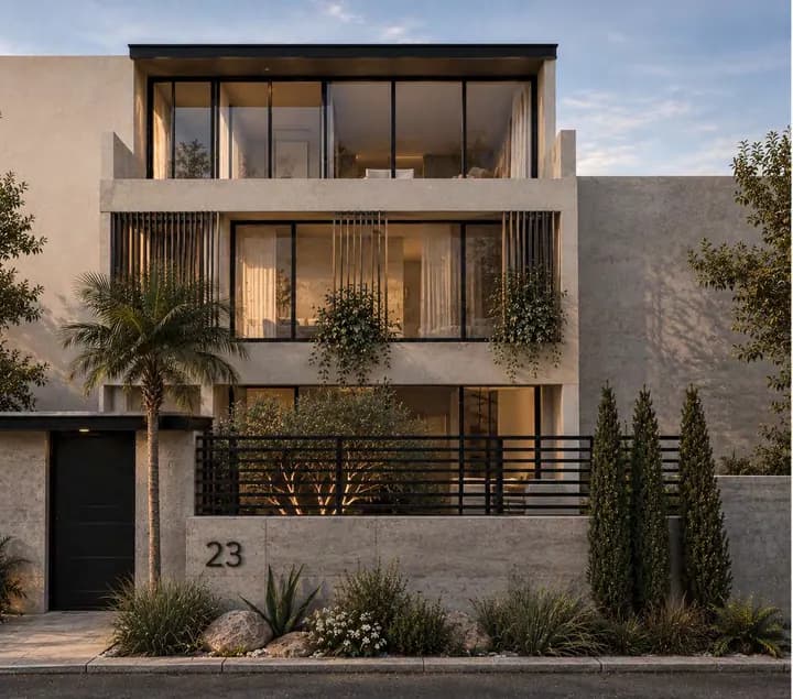 Town House II — Villa en bande, El Hanna (CIL), Casablanca
