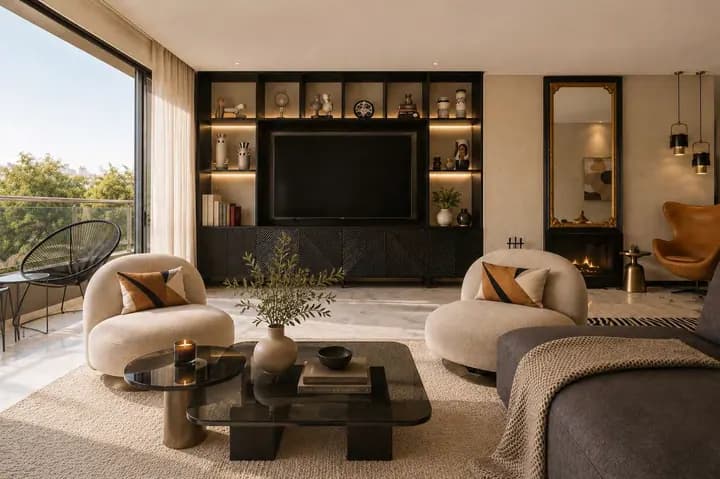 Retro Flat — Appartement, Casablanca