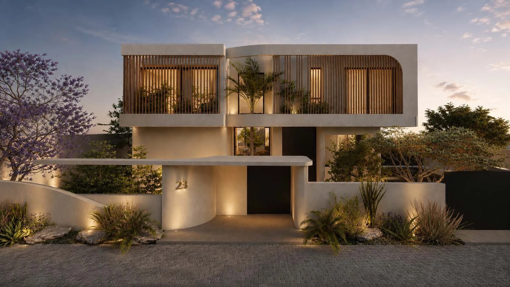 Villa Étreinte — Villa isolée, Lotissement Biarritz, Casablanca